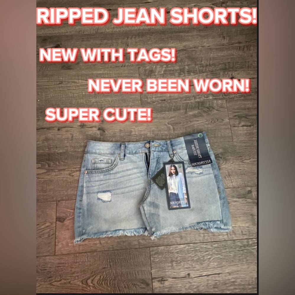 SOUND/STYLE Jaime Denim Jean Shorts Size 6/28